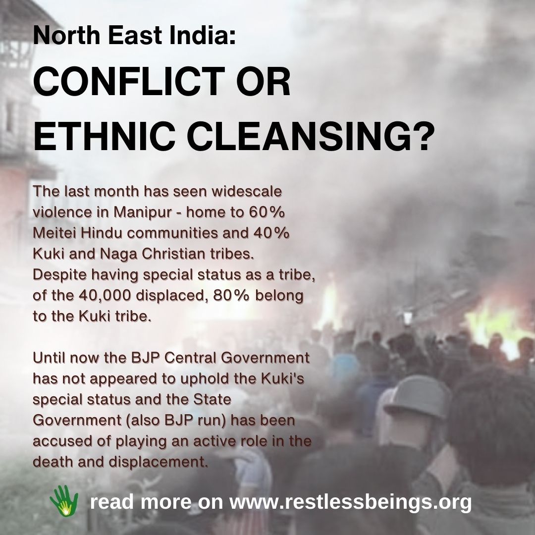 Conflict or Ethnic Cleansing? Manipur, N E India
